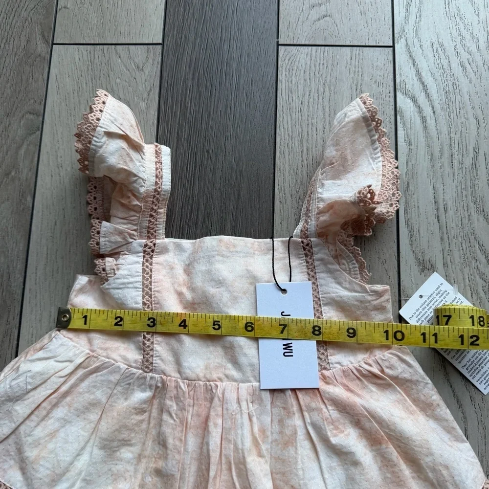 Jason Wu Kids' Light Peach Ruffle Blouse